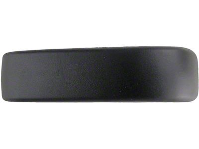 Interior Door Handle; Rear Left and Right; Black; Plastic (07-13 Silverado 2500 HD Extended Cab)