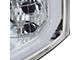 LED C-Bar Factory Style Headlights; Chrome Housing; Clear Lens (07-14 Silverado 2500 HD)