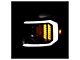 LED DRL Signal Halogen Projector Headlights; Black Housing; Clear Lens (07-14 Silverado 2500 HD)
