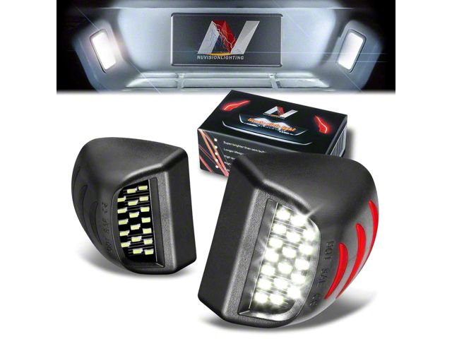 LED License Plate Lights (07-14 Silverado 2500 HD)