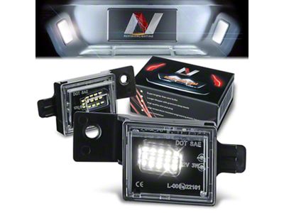 LED License Plate Lights (15-19 Silverado 2500 HD)