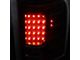LED Tail Lights; Black Housing; Smoked Lens (07-14 Silverado 2500 HD)