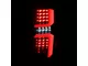LED Tail Lights; Gloss Black Housing; Dark Smoked Lens (07-14 Silverado 2500 HD)