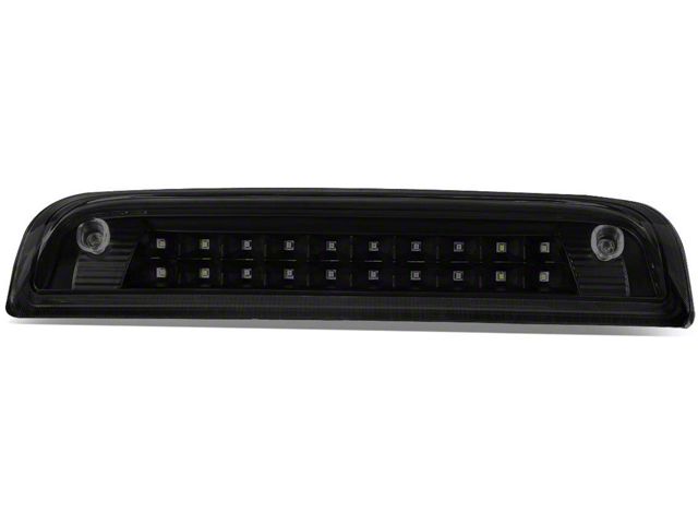 LED Third Brake Light; Black (15-19 Silverado 2500 HD w/ Cargo Light)