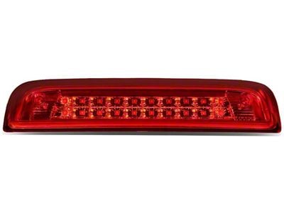 LED Third Brake Light; Red (15-19 Silverado 2500 HD w/ Cargo Light)