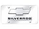 Dual Silverado License Plate (Universal; Some Adaptation May Be Required)