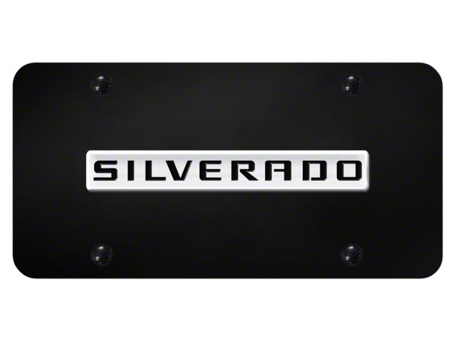Silverado License Plate (Universal; Some Adaptation May Be Required)