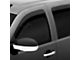 Low Profile Ventvisor Window Deflectors; Front and Rear; Dark Smoke (20-24 Silverado 2500 HD Double Cab)
