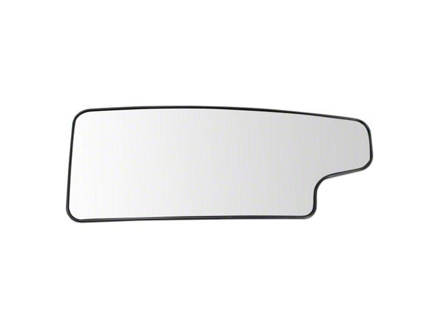 Lower Towing Mirror Glass; Passenger Side (20-21 Silverado 2500 HD)