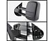 Manual Extendable Towing Mirror; Driver Side (07-13 Silverado 2500 HD)