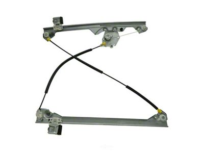 Manual Window Regulator; Front Driver Side (07-14 Silverado 2500 HD)