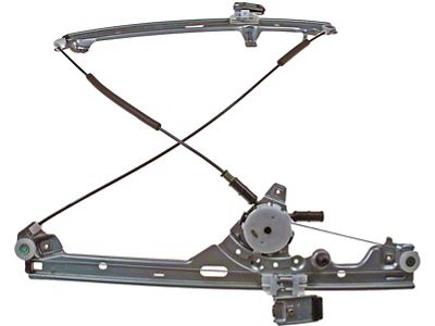 Manual Window Regulator Only; Front Passenger Side (2007 Silverado 2500)