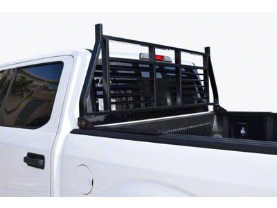 Medium Duty Headache Rack; Black (07-25 Silverado 2500 HD)
