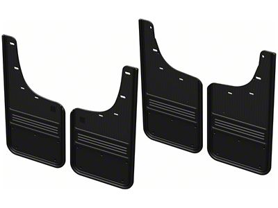 Mud Flaps; Front and Rear (20-24 Silverado 2500 HD)