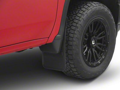 No-Drill Mud Flaps; Front and Rear (20-25 Silverado 2500 HD)