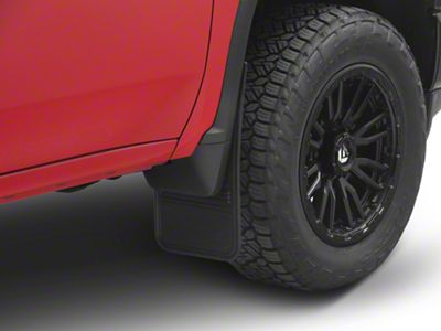 No-Drill Mud Flaps; Front and Rear (20-24 Silverado 2500 HD)