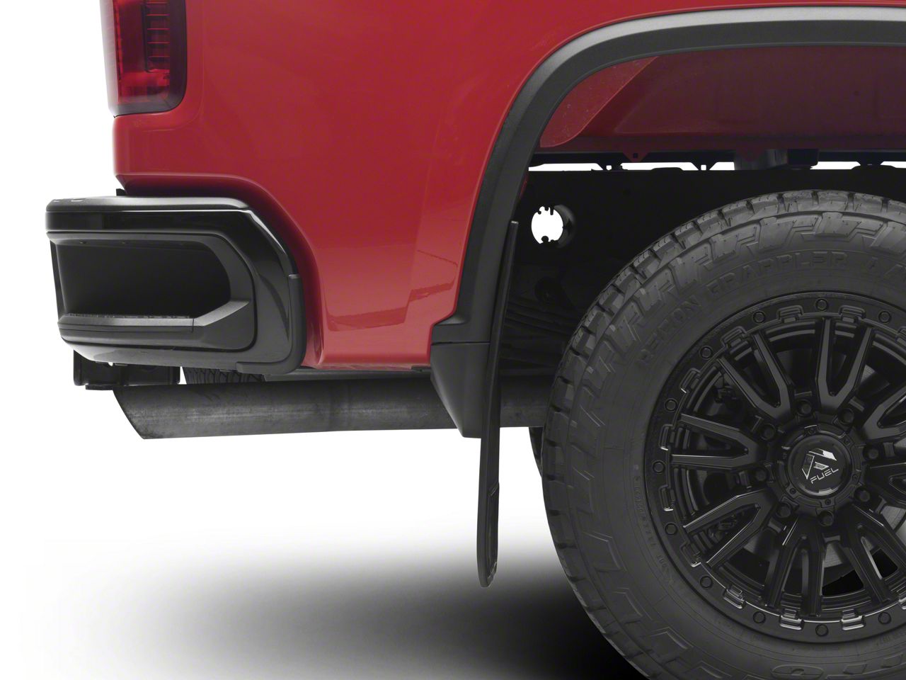 Silverado 2500 No-Drill Mud Flaps; Front and Rear (20-26 Silverado