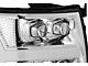 AlphaRex NOVA-Series LED Projector Headlights; Chrome Housing; Clear Lens (07-14 Silverado 2500 HD)