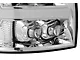 AlphaRex NOVA-Series LED Projector Headlights; Chrome Housing; Clear Lens (07-14 Silverado 2500 HD)