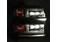 AlphaRex NOVA-Series LED Projector Headlights; Jet Black Housing; Clear Lens (15-19 Silverado 2500 HD)
