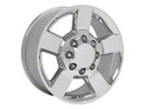 OE 5-Spoke Style Chrome 8-Lug Wheel; 20x8.5; 44mm Offset (20-24 Silverado 2500 HD)