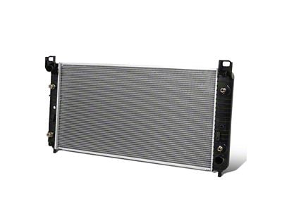 OE Style Aluminum Radiator with 5/8-Inch Quick Disconnect Fittings (01-02 8.1L Silverado 2500 HD w/ Allison Transmission)