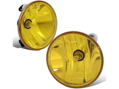 OE Style Fog Lights; Amber (15-19 Silverado 2500 HD)