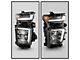 OE Style Headlight; Black Housing; Clear Lens; Passenger Side (20-23 Silverado 2500 HD w/ Factory LED Headlights)