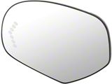 OE Style Heated Mirror Glass with Turn Signal; Driver Side (07-14 Silverado 2500 HD)