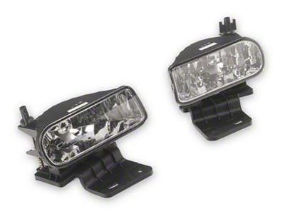 OE Style Replacement Fog Lights; Clear (01-02 Silverado 2500 HD)