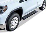 OE Style Running Boards; Black (20-26 Silverado 2500 HD Regular Cab)