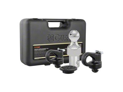 OEM Puck System 2-5/16-Inch Gooseneck Ball and Safety Chain Anchor Kit (16-25 Silverado 2500 HD)