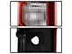OEM Style Tail Light; Black Housing; Red/Clear Lens; Driver Side (20-23 Silverado 2500 HD w/ Factory LED Tail Lights)