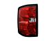 OEM Style Tail Light; Black Housing; Red/Clear Lens; Driver Side (15-19 Silverado 2500 HD w/ Factory Halogen Tail Lights)