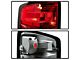 OEM Style Tail Light; Chrome Housing; Red/Clear Lens; Driver Side (15-19 Silverado 2500 HD w/ Factory Halogen Tail Lights)