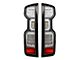 OLED Tail Lights; Chrome Housing; Clear Lens (20-23 Silverado 2500 HD w/ Factory Halogen Tail Lights)