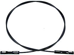 Parking Brake Cable; Intermediate (08-11 Silverado 2500 HD Crew Cab w/ 8-Foot Long Box)