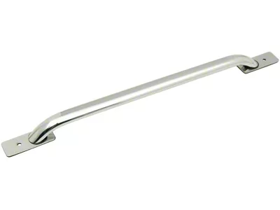 Platinum Oval Bed Rails; Stainless Steel (07-14 Silverado 2500 HD w/ 8-Foot Long Box)