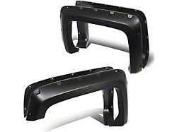 Pocket Style Fender Flares; Matte Black (15-19 Silverado 2500 HD/