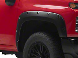 Pocket Style Fender Flares; Smooth (20-25 Silverado 2500 HD)