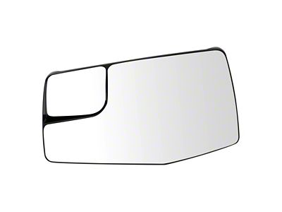 Power Heated Mirror Glass; Driver Side (20-24 Silverado 2500 HD)