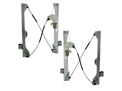 Power Window Regulators; Rear (07-14 Silverado 2500 HD Crew Cab)