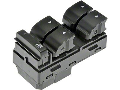 Power Window Switch; Front Driver Side (07-14 Silverado 2500 HD Extended Cab, Crew Cab)