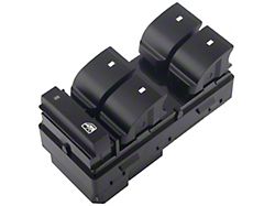 Power Window Switch; Front Driver Side (07-14 Silverado 2500 HD Crew Cab)