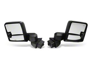 Pair Power Heated Tow Mirrors For 2020-2025 Silverado 2500HD 3500HD – LED Signal, BSM, Puddle Light
