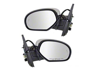 Powered Heated Memory Side Mirrors with Chrome Cap (09-14 Silverado 2500 HD)