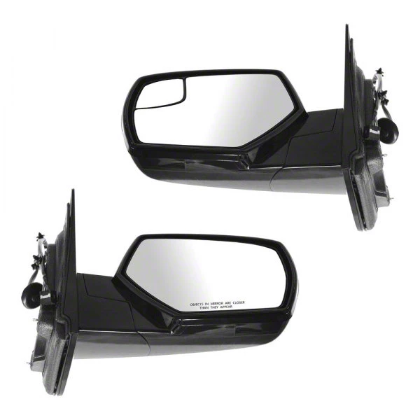 Passenger Side Lower Mirror Glass - Heated - For 2015-2019 Silverado 2500 HD & 3500 HD