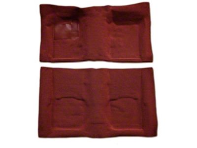 Pro-Line Replacement Front and Rear Carpet Kit; Dark Red (01-02 Silverado 2500 HD Crew Cab)