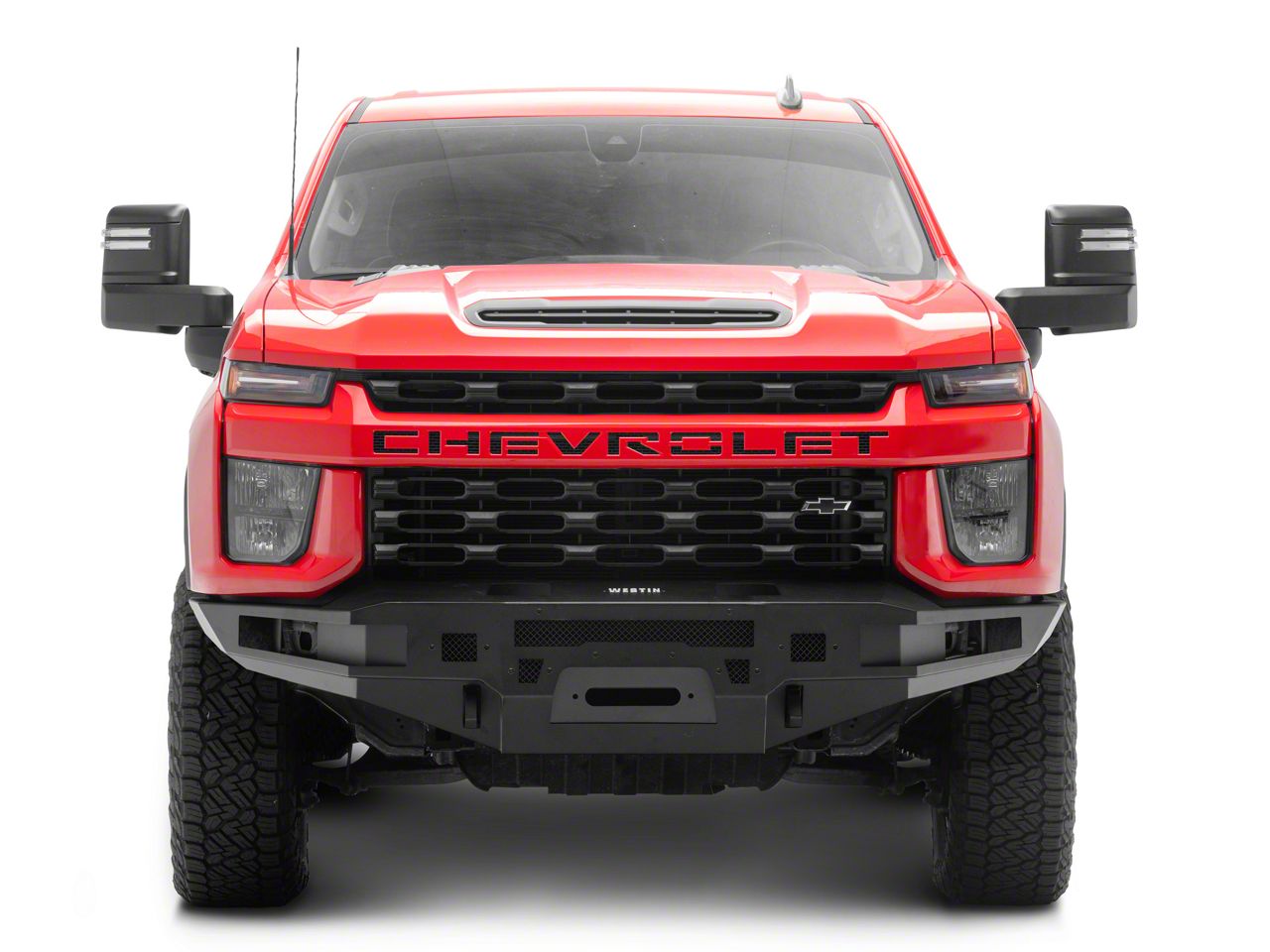 Westin Silverado 2500 Pro-Series Front Bumper; Textured