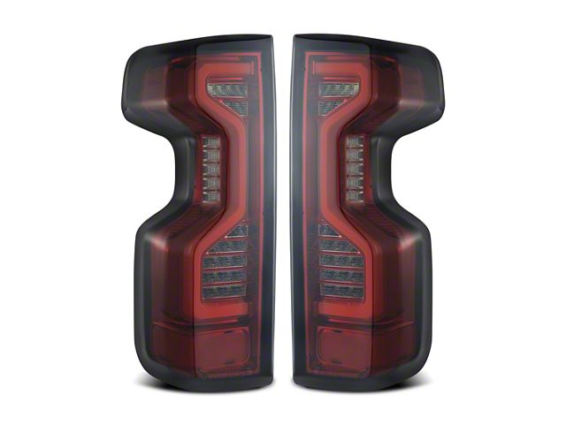 PRO-Series LED Tail Lights; Red Housing; Smoked Lens (20-23 Silverado 2500 HD w/ Factory LED Tail Lights)